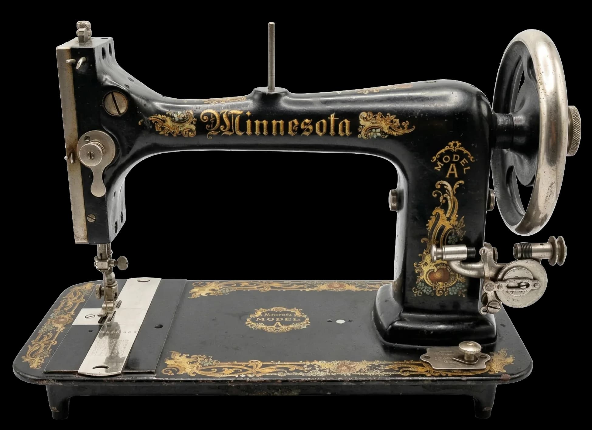 Antique Minnesota Model A sewing machine