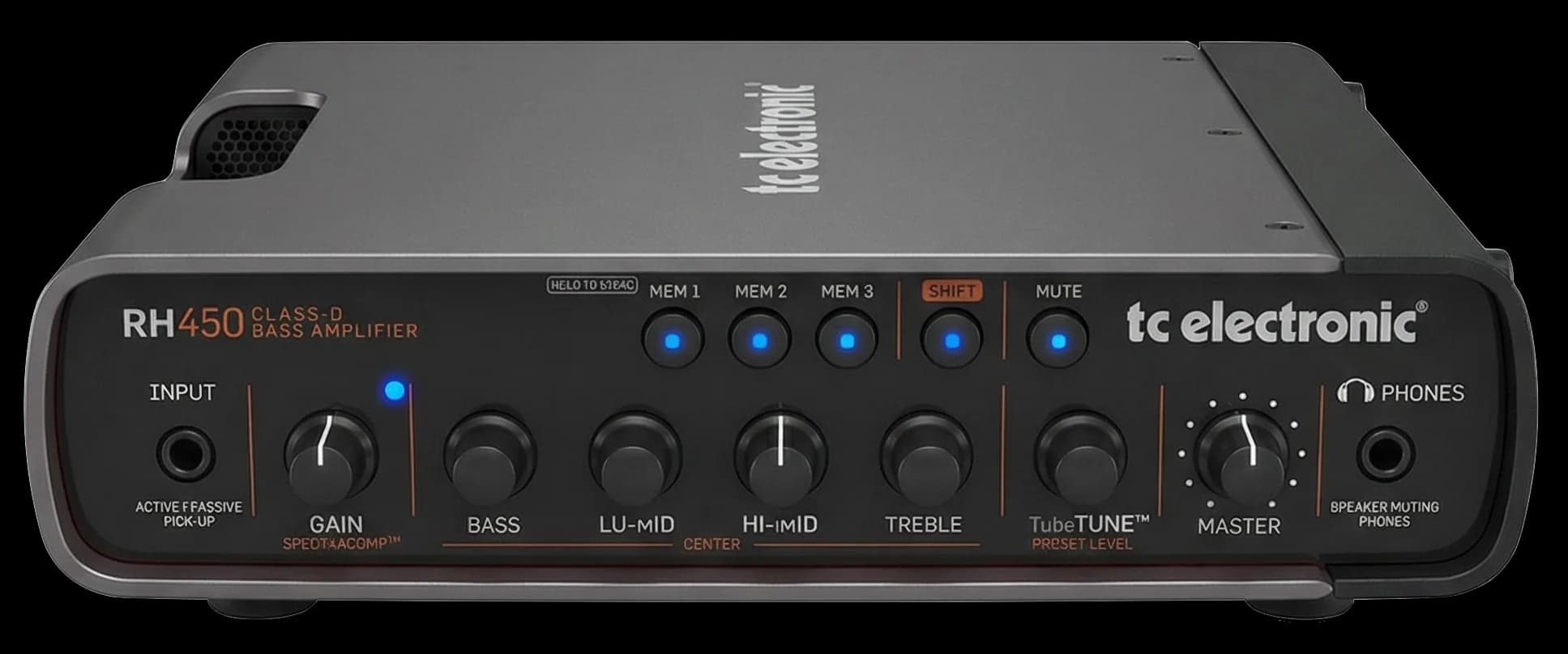 TC Electronic RH450 bass amplifier head
