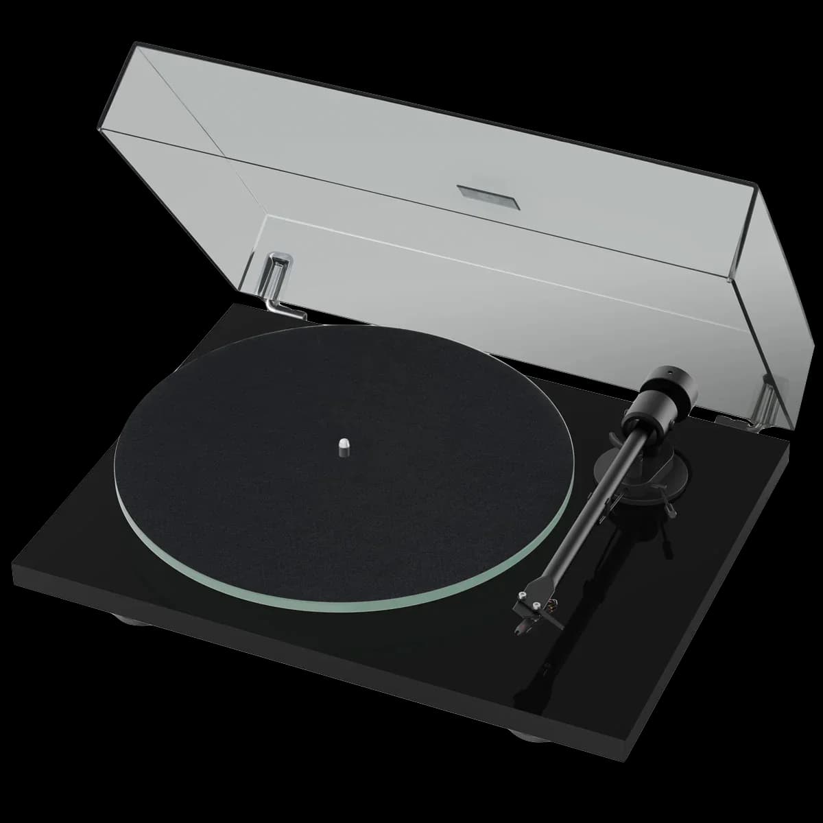 Pro-Ject T1 turntable with dust cover